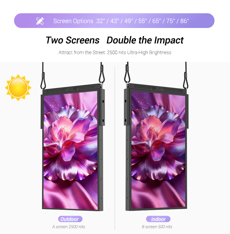 Outdoor digital signage