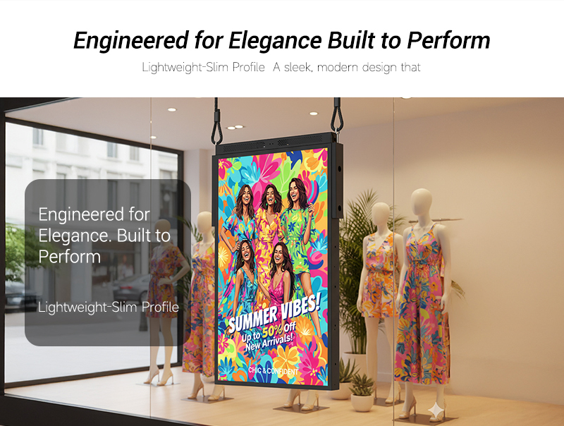Outdoor digital signage