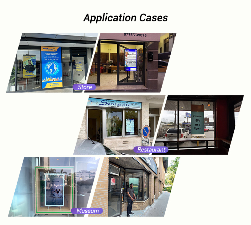 Outdoor digital signage