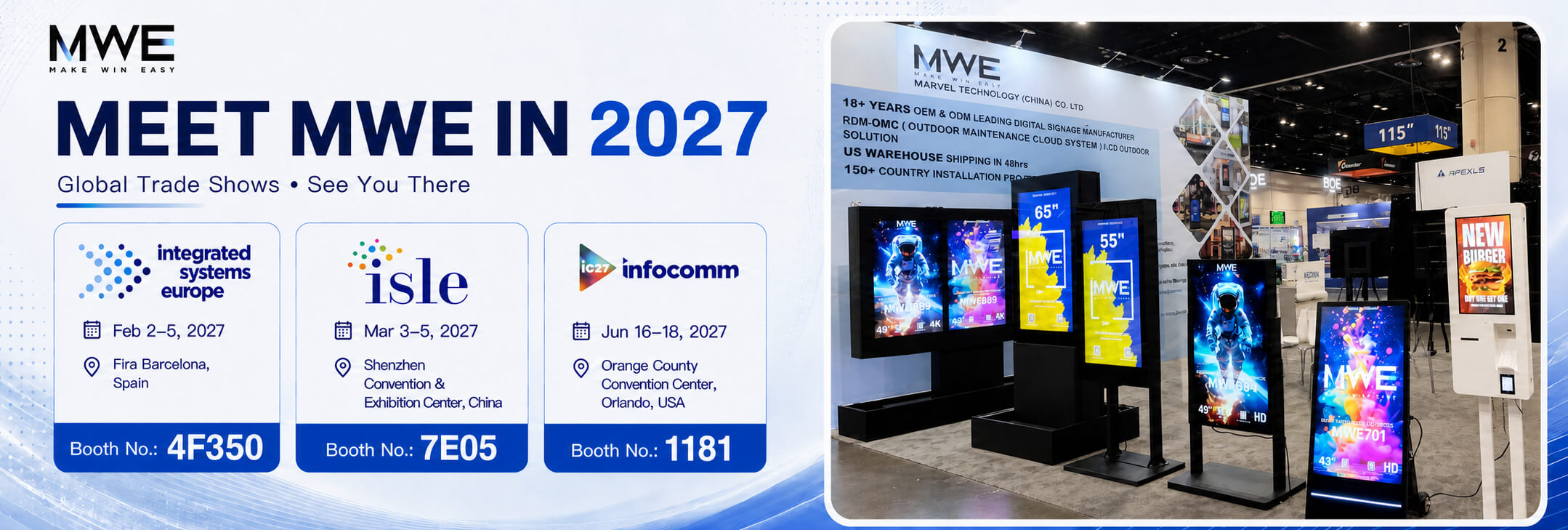 Outdoor digital signage