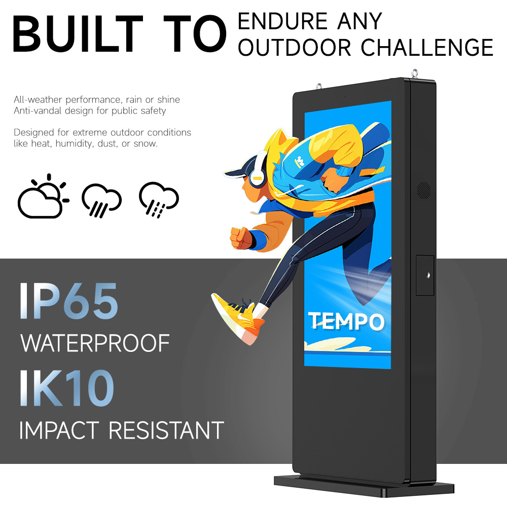 Outdoor digital signage