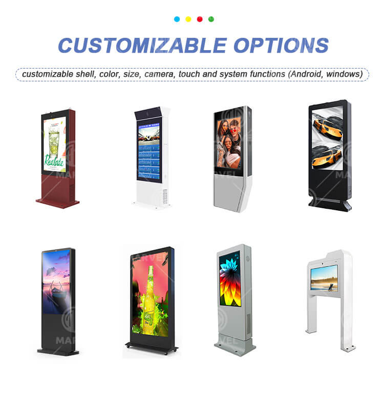 Outdoor digital signage