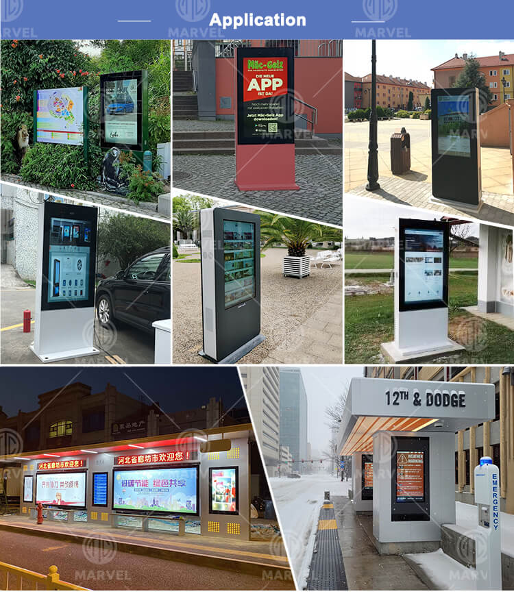 Outdoor digital signage